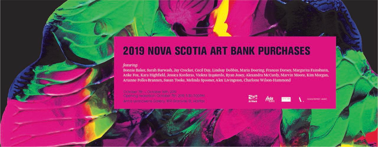 NS Art Bank invitation