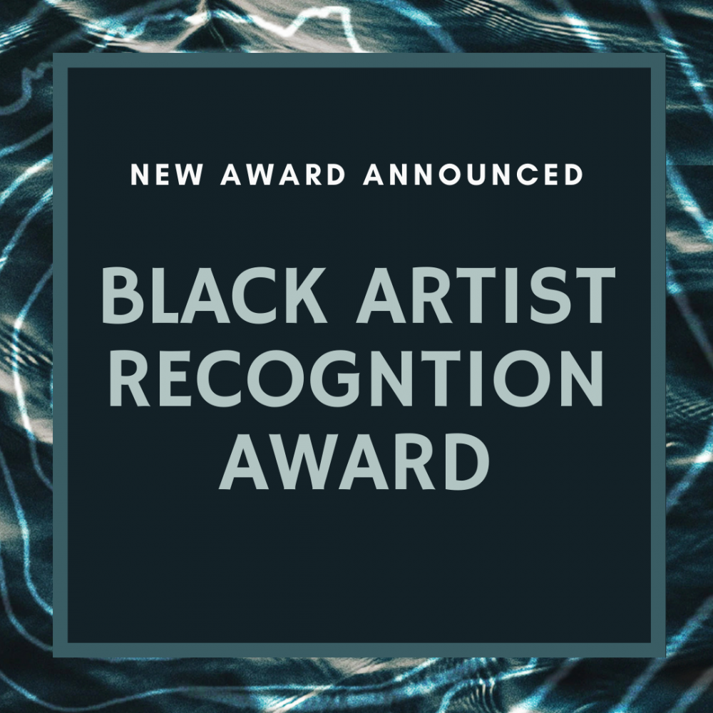 New Award Announced: Black Artist Recognition Award