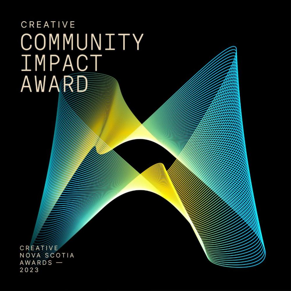 Creative Community Impact Award graphic